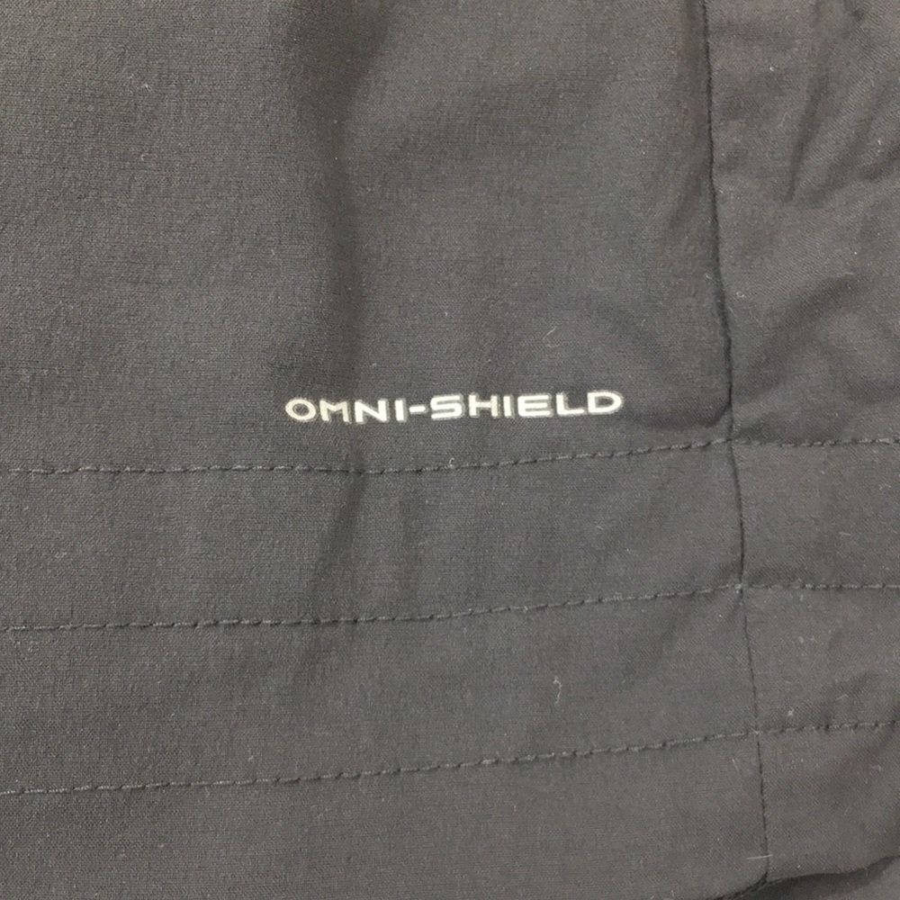 Columbia Black Trail Convertible Capri Pants Womens 14 Omni Shield Hiking - Picture 9 of 13